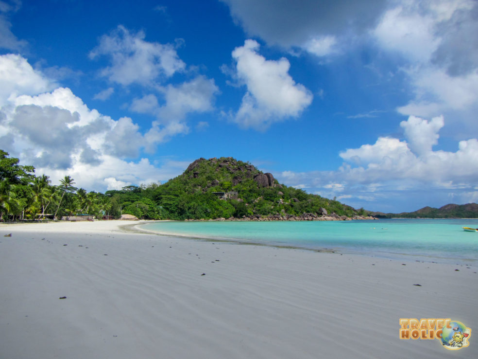 Plage à Praslin