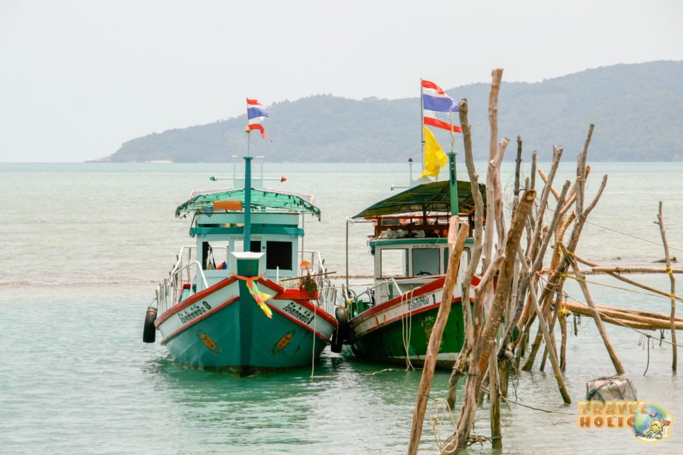 Bateau typique thaïlandais à Koh Samui