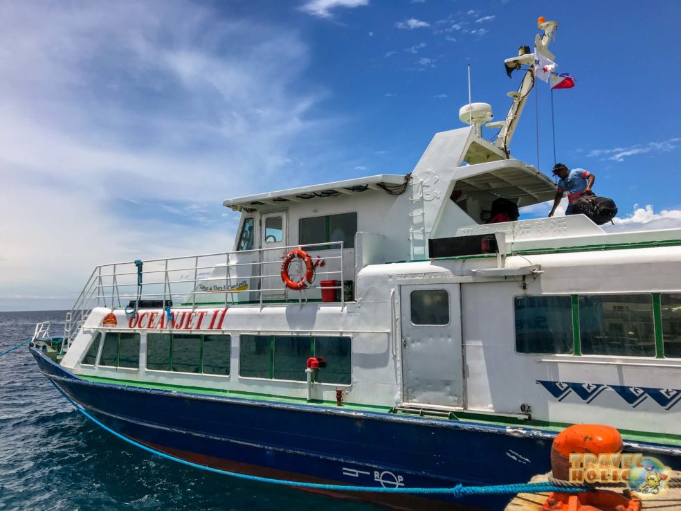 Ferry d'OceanJet aux Philippines