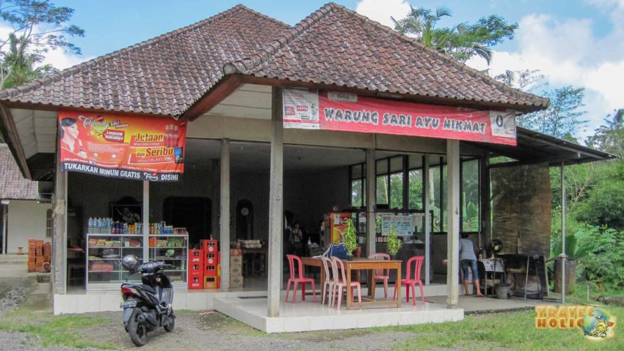 Warung trouvé au bord de la route à Ubud