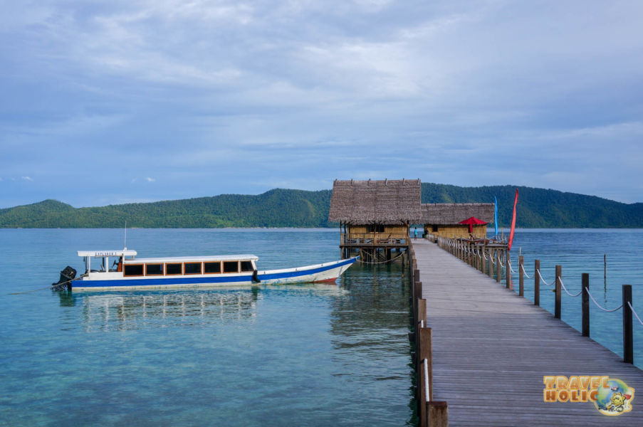 Un des bateaux de plongée de Papua Explorers Resort, Raja Ampat