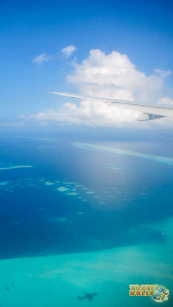 Arrivée aux Maldives