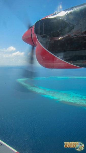 Hydravion aux Maldives